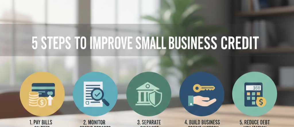 5 Steps to Build Credit